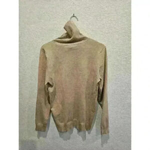 Calvin Klein tan turtle neck. Size large.